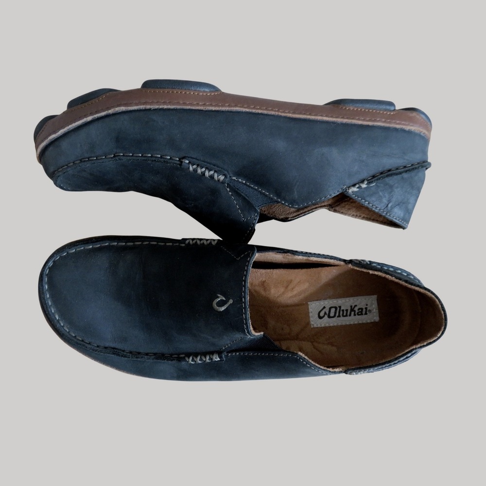 Olukai Moloa Men's Black Shoes